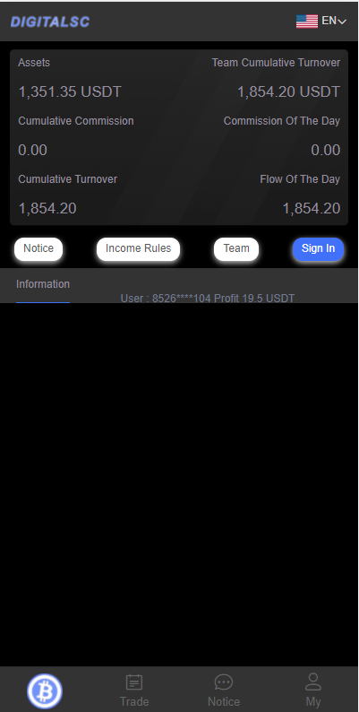 出海源码英文版虚拟币投资系统 USDT充值源码下载