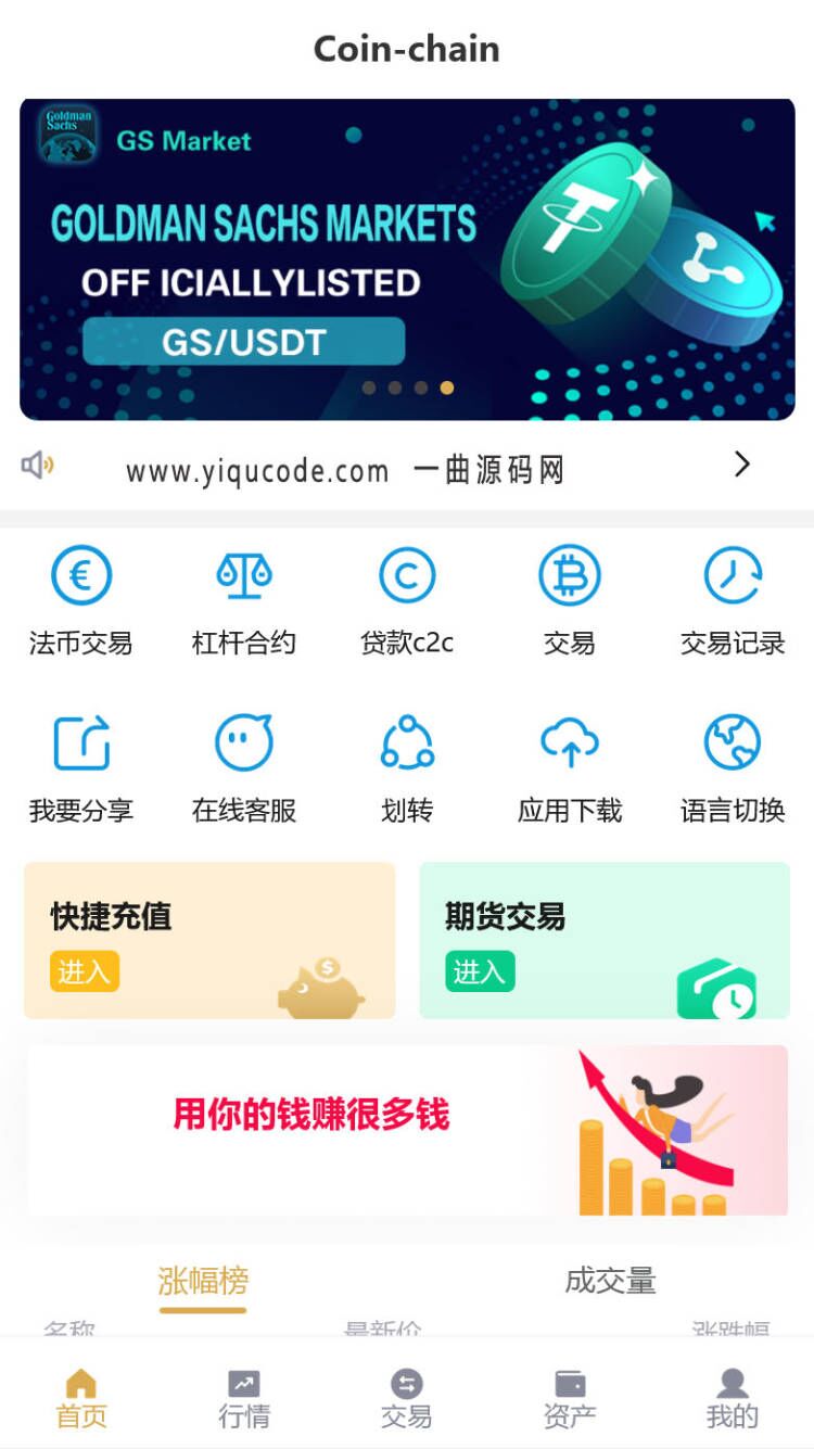 多语言区块链交易所源码,支持12国语言,合约秒合约币币质押挖矿杠杆法币等带夜间模式【带视频搭建教程】