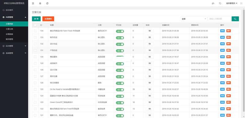 hulacwms呼啦开源企业网站管理系统 v1.4.8+附安装教程 hulacwms呼啦开源企业网站管理系统 v1.4.8+附安装教程