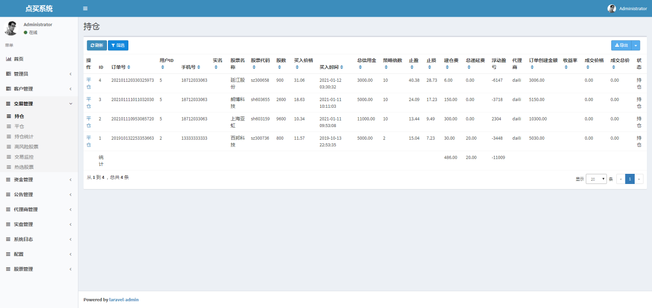VUE股票配资系统4.0版 期权股票/投资理财/炒股配资/点买点策略系统源码 VUE股票配资系统4.0版 期权股票/投资理财/炒股配资/点买点策略系统源码