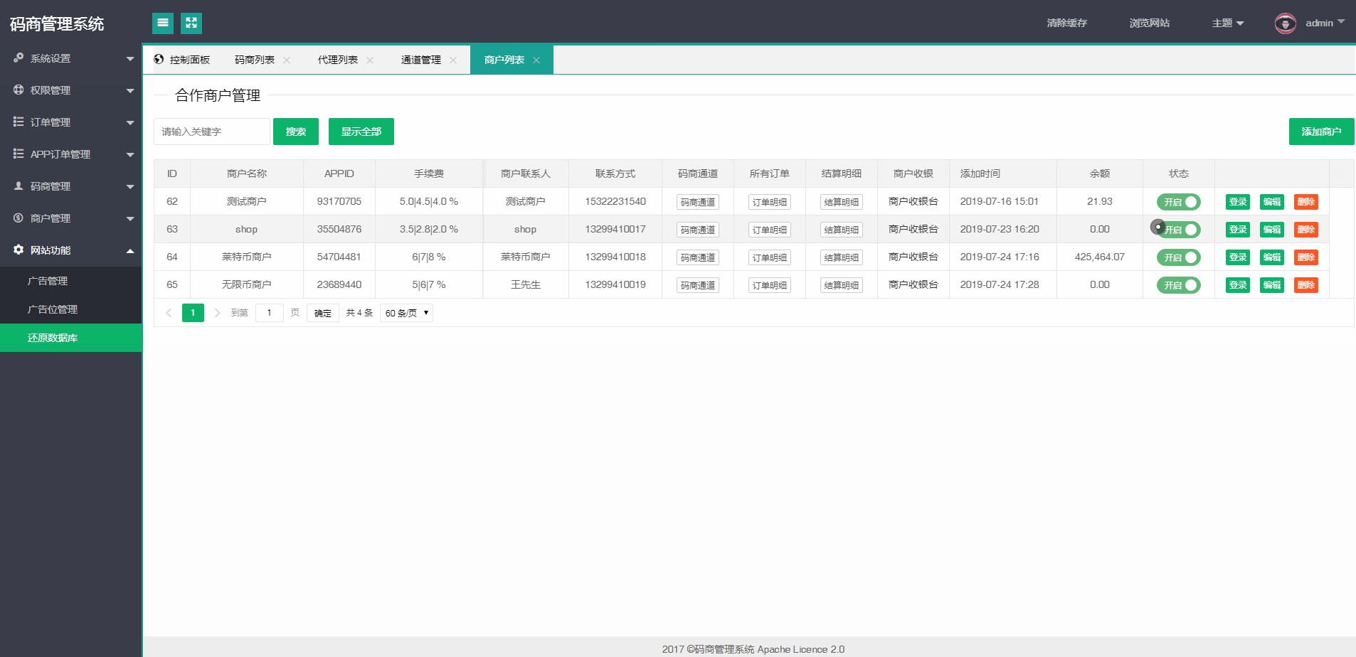 【PAY码商管理系统】码商C2C货币支付管理平台源码 货币PAY支付平台源码+码商C2C管理平台 【PAY码商管理系统】码商C2C货币支付管理平台源码 货币PAY支付平台源码+码商C2C管理平台