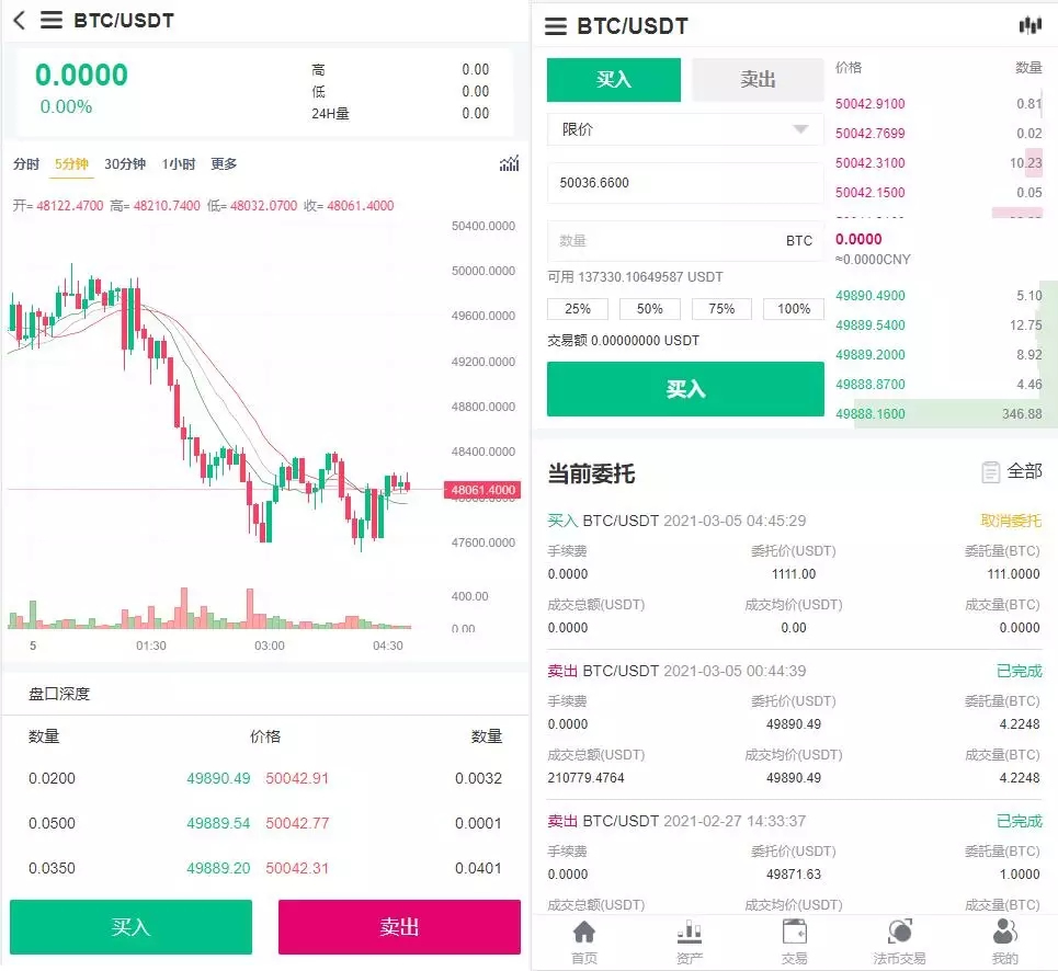 多语言BBANK交易所完整源码仿火币带秒合约