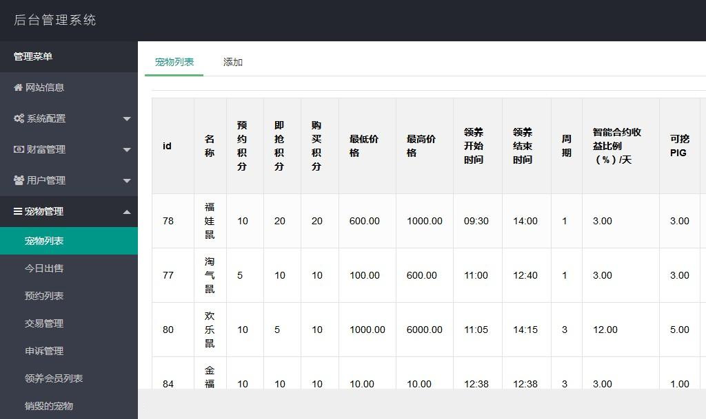 【非你莫鼠区块链系统】2020站长亲测版首发宠物狗养殖区块鼠系统源码 产品介绍详细,带有安装教程 【非你莫鼠区块链系统】2020站长亲测版首发宠物狗养殖区块鼠系统源码 产品介绍详细,带有安装教程